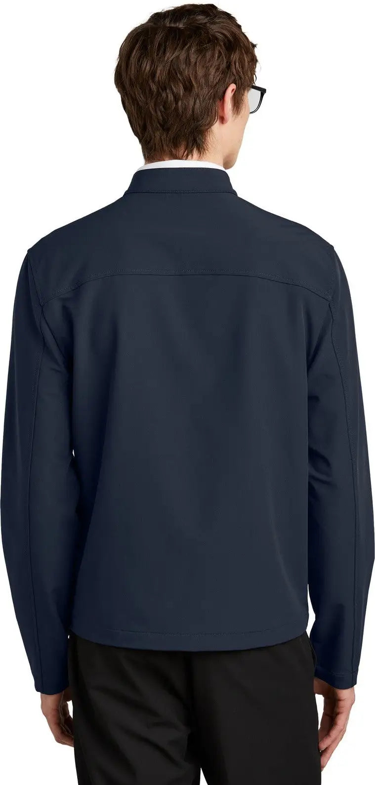 Mercer + mettle Mm7102 Stretch Soft Shell Jacket - Night Navy