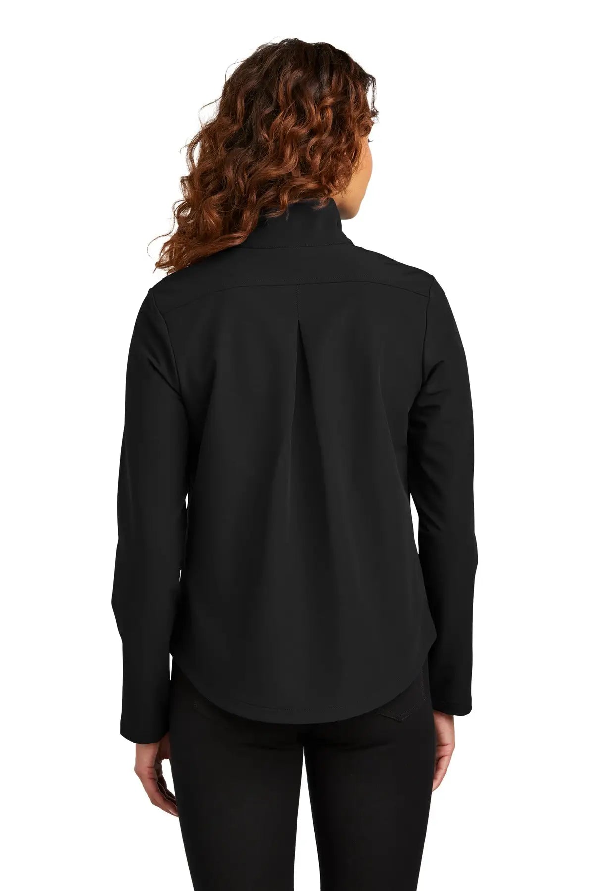 Mercer + mettle Mm7103 Women’s Stretch Soft Shell Jacket - Deep Black