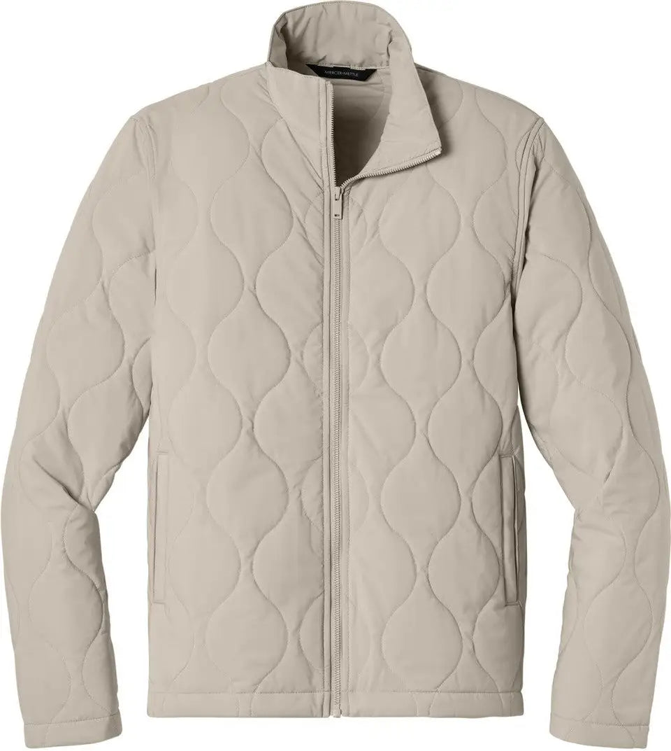 Mercer + mettle Mm7202 Quilted Liner Jacket - Almond