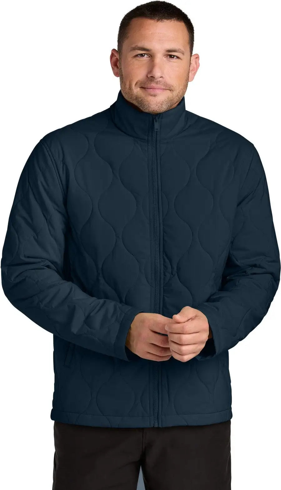Mercer + mettle Mm7202 Quilted Liner Jacket - Night Navy - Adult Xs
