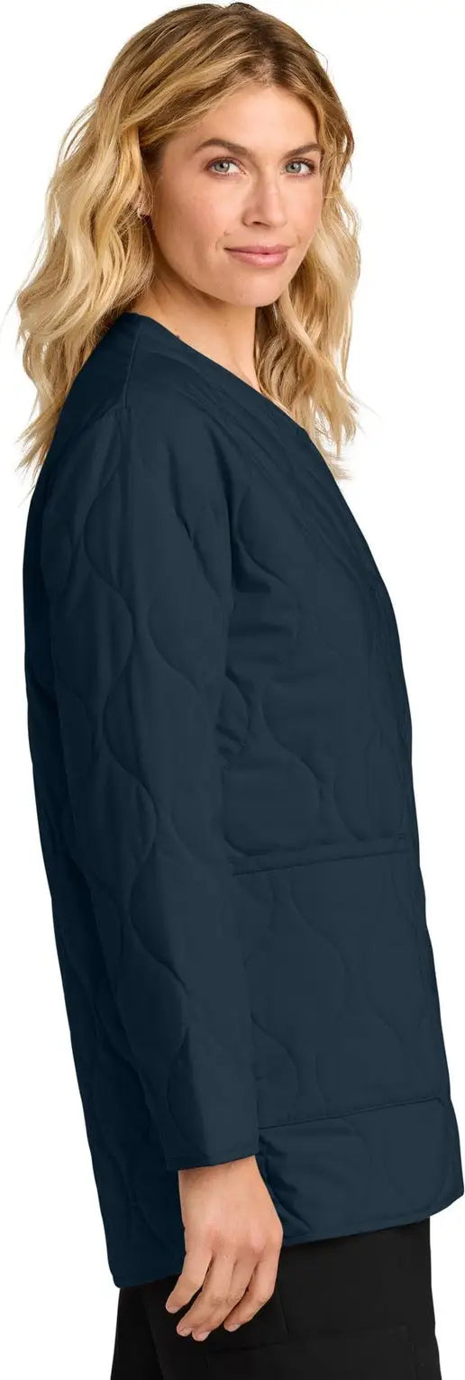 Mercer + mettle Mm7203 Women’s Quilted Liner Jacket - Night Navy