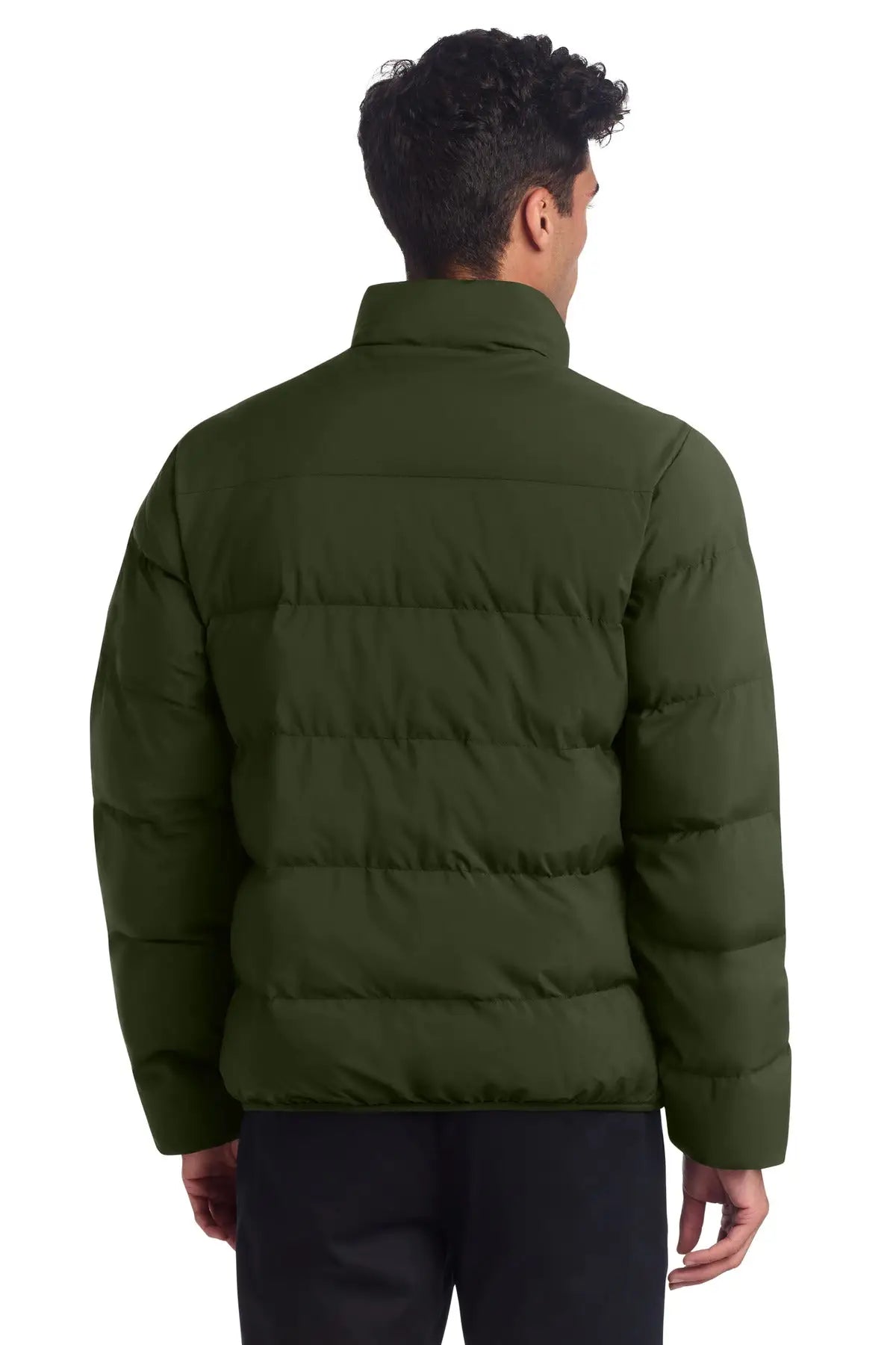 Mercer + mettle Mm7210 Puffy Jacket - Townsend Green