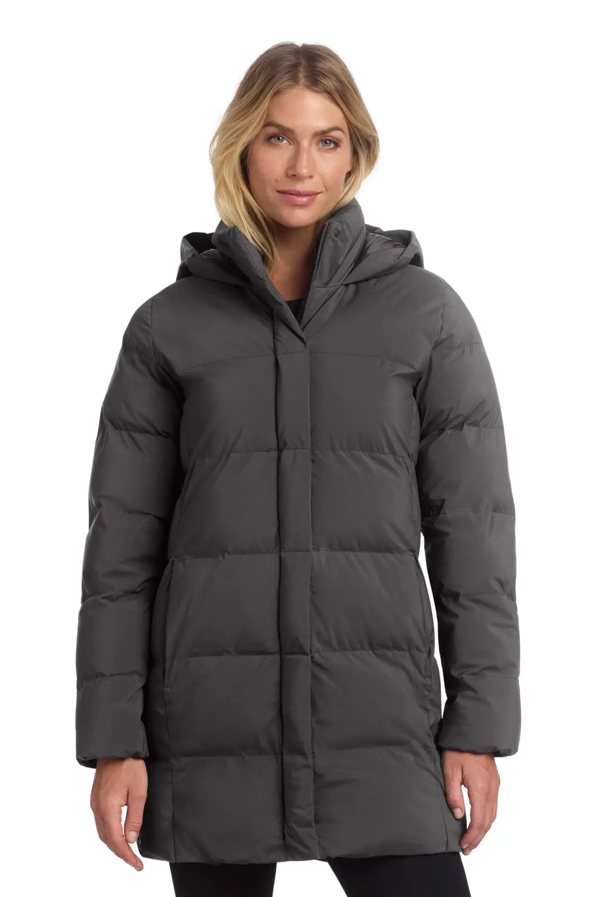 Mercer + mettle Mm7213 Women’s Puffy Parka - Anchor Gray