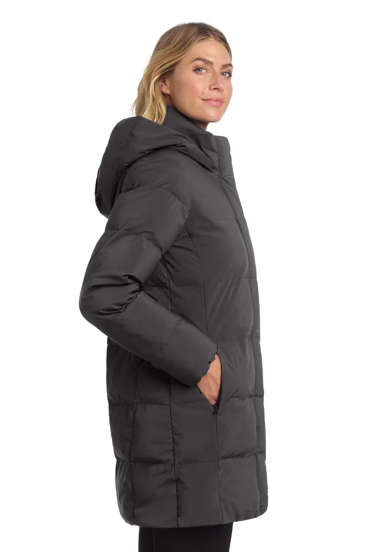 Mercer + mettle Mm7213 Women’s Puffy Parka - Anchor Gray