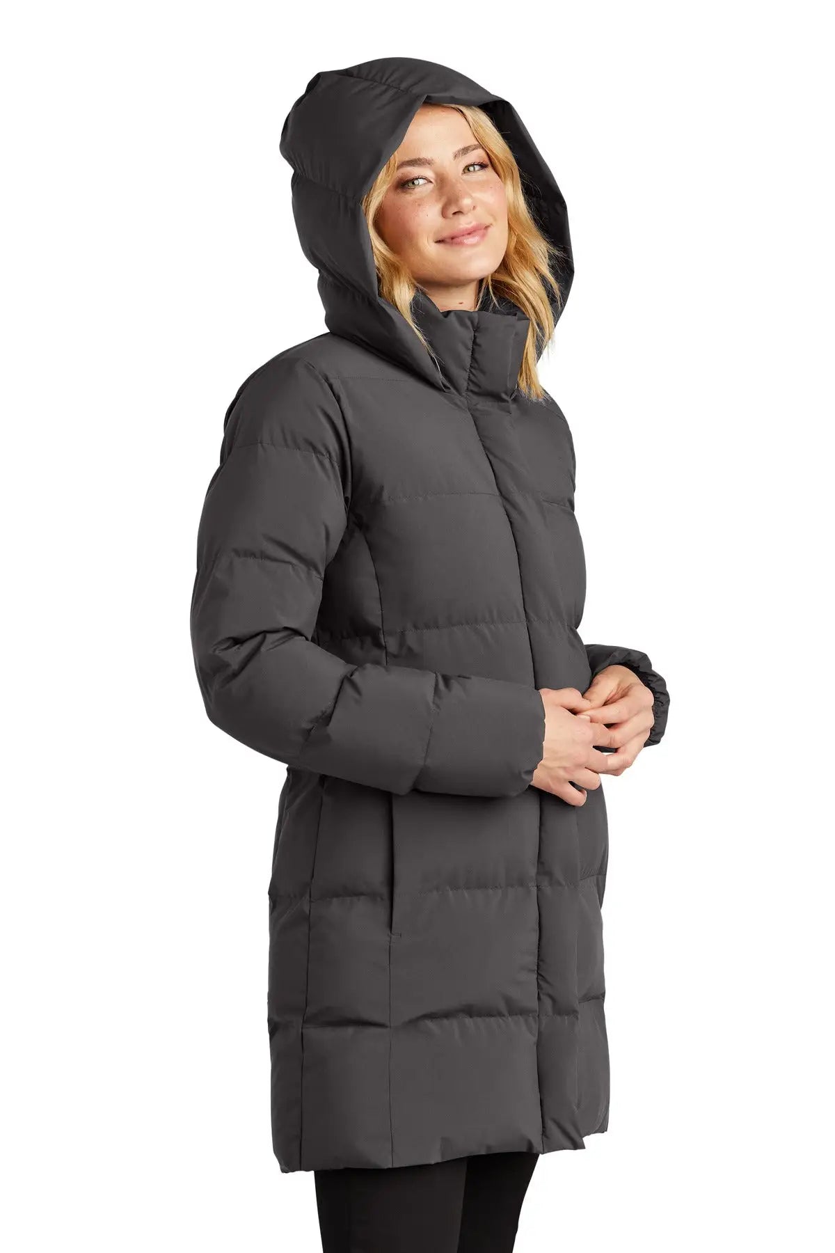 Mercer + mettle Mm7213 Women’s Puffy Parka - Anchor Gray