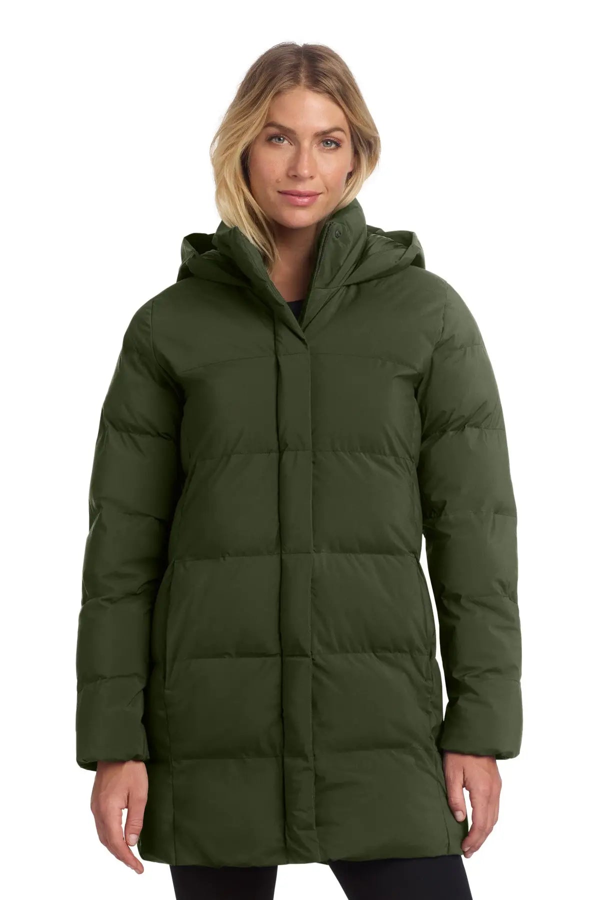 Mercer + mettle Mm7213 Women’s Puffy Parka - Townsend Green - Ladies Xs