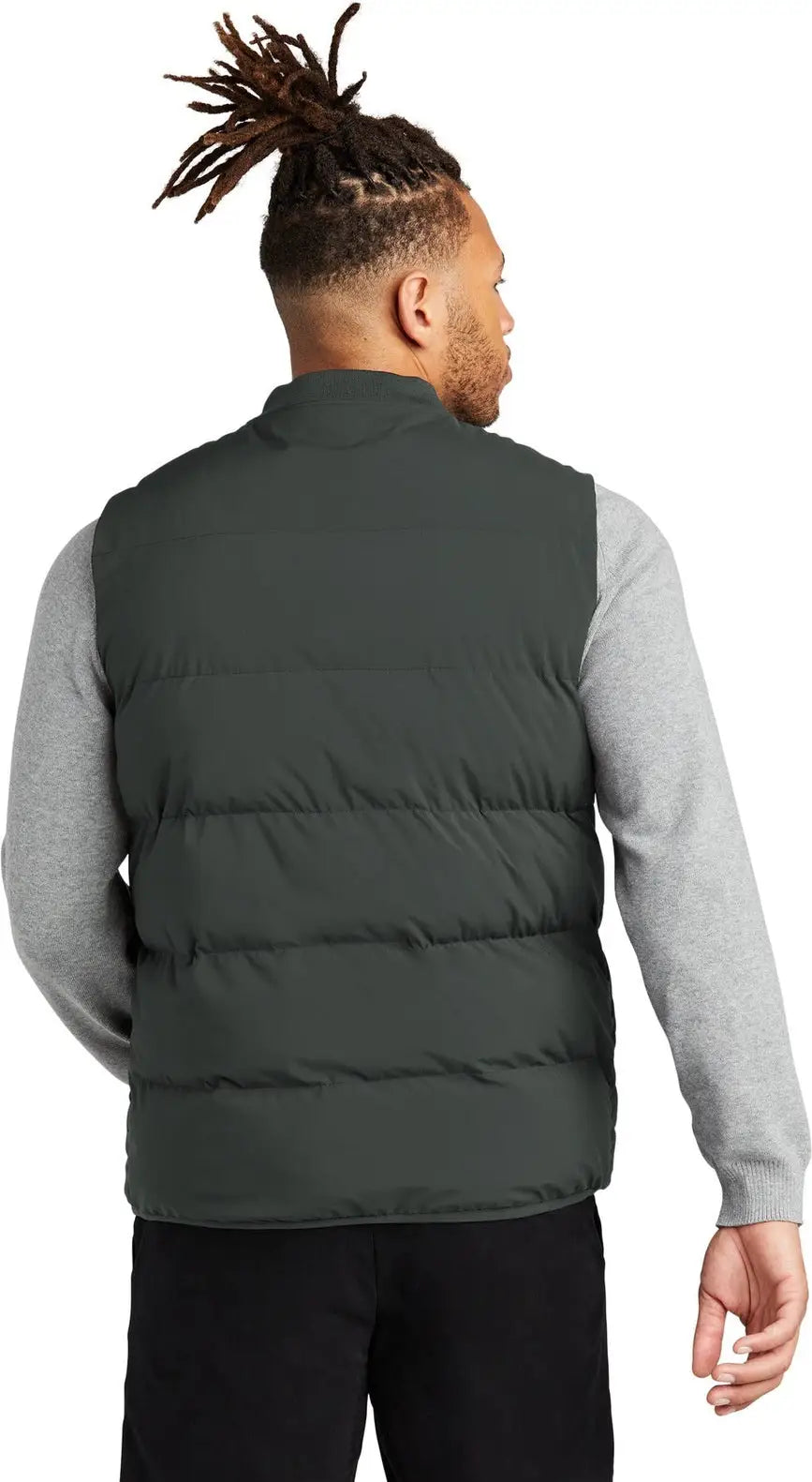 Mercer + mettle Mm7214 Puffy Vest - Anchor Gray
