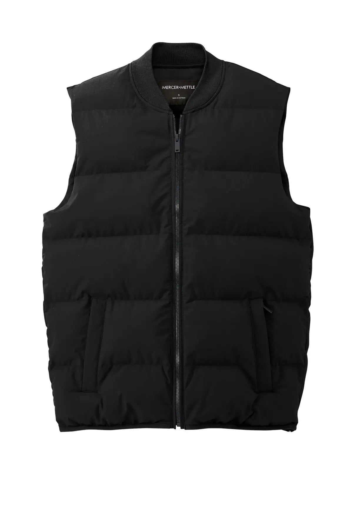 Mercer + mettle Mm7214 Puffy Vest - Deep Black