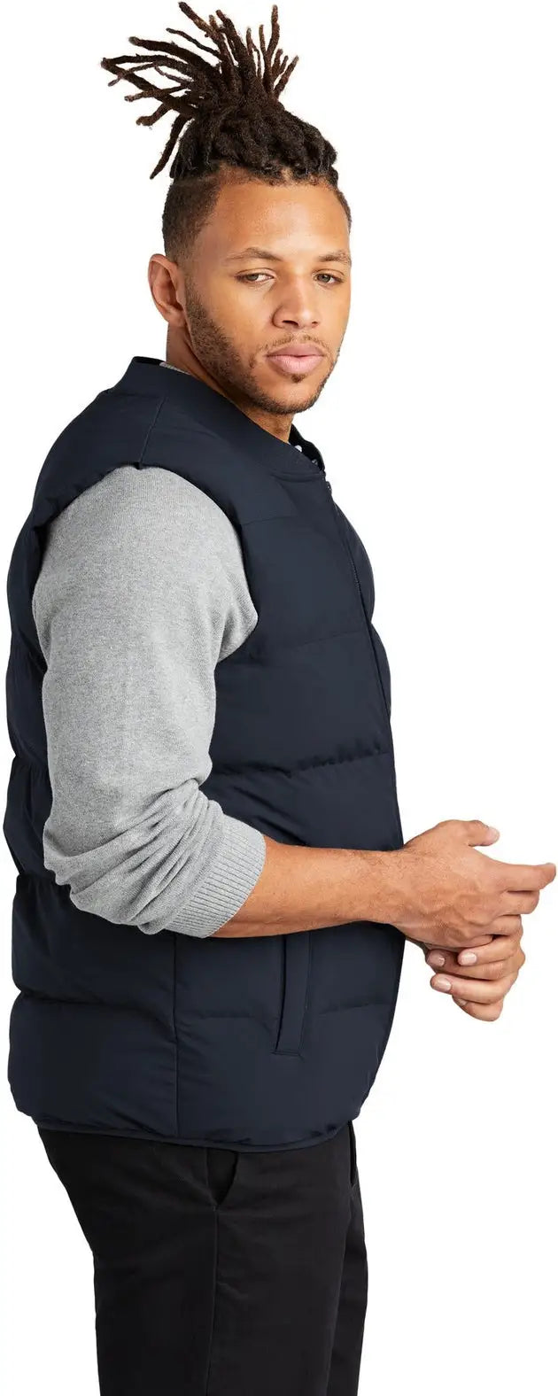 Mercer + mettle Mm7214 Puffy Vest - Night Navy