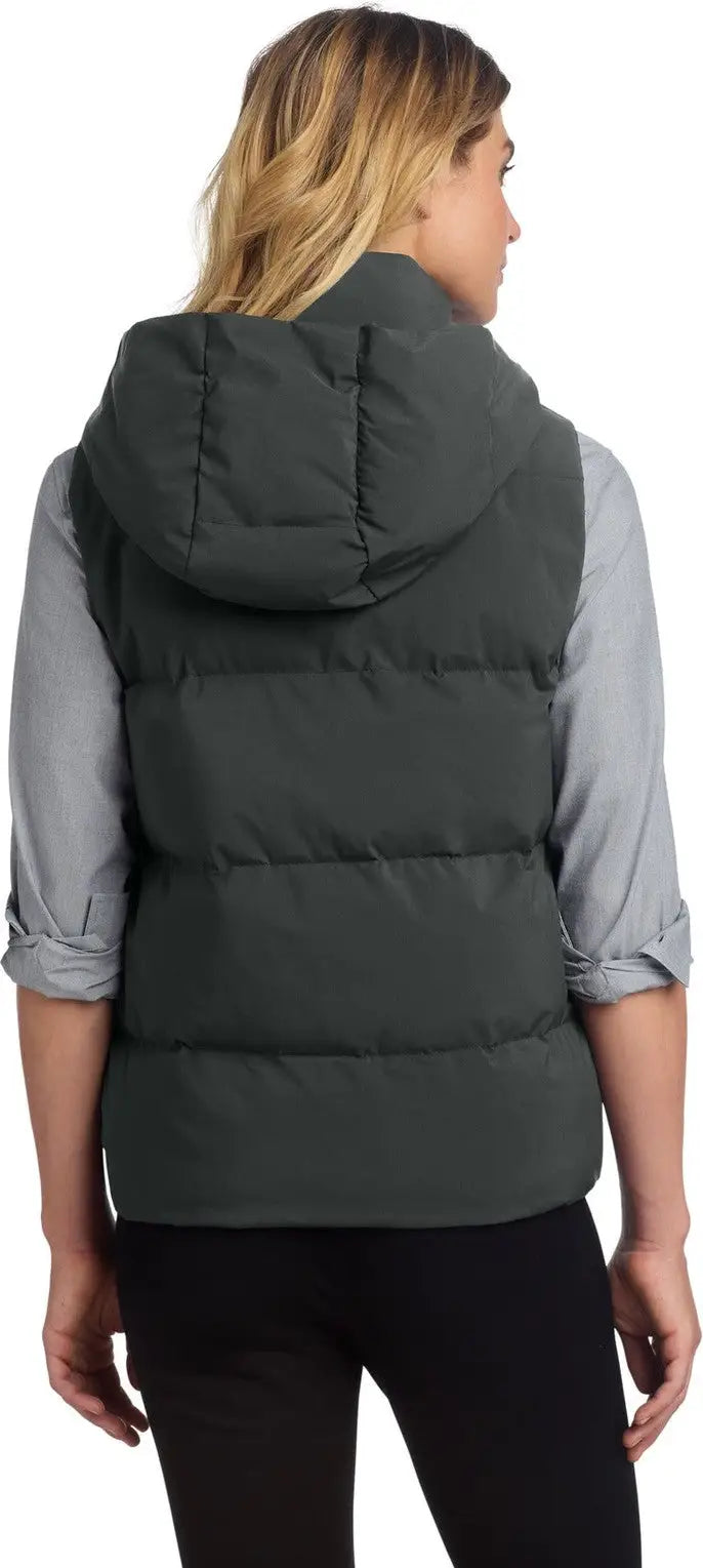 Mercer + mettle Mm7217 Women’s Puffy Vest - Anchor Gray