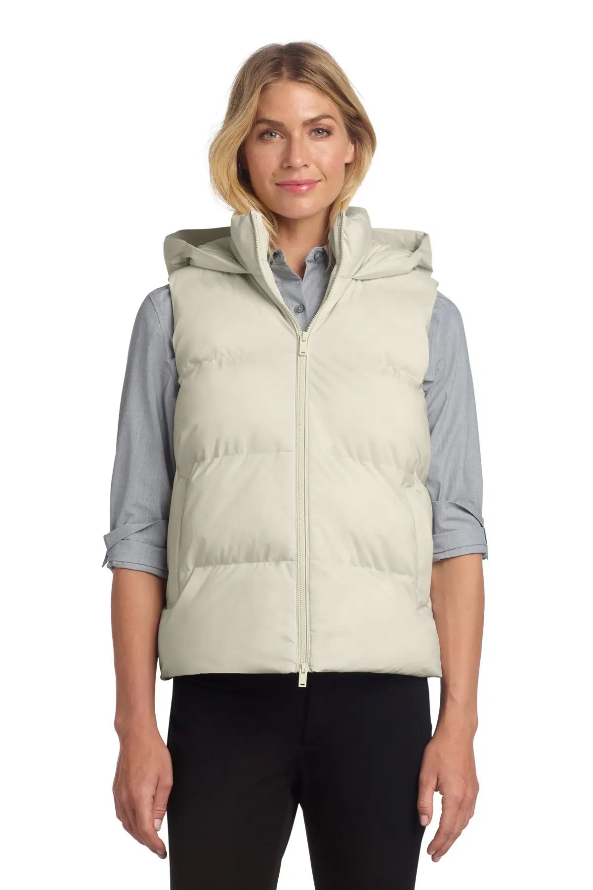 Mercer + mettle Mm7217 Women’s Puffy Vest - Birch