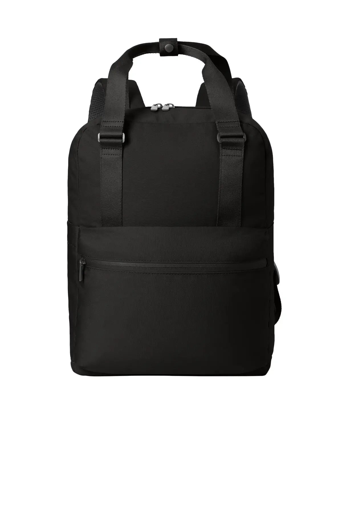 Mercer + mettle Mmb211 Claremont Handled Backpack - Deep Black