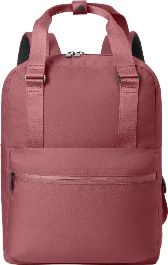 Mercer + mettle Mmb211 Claremont Handled Backpack - Rosewood