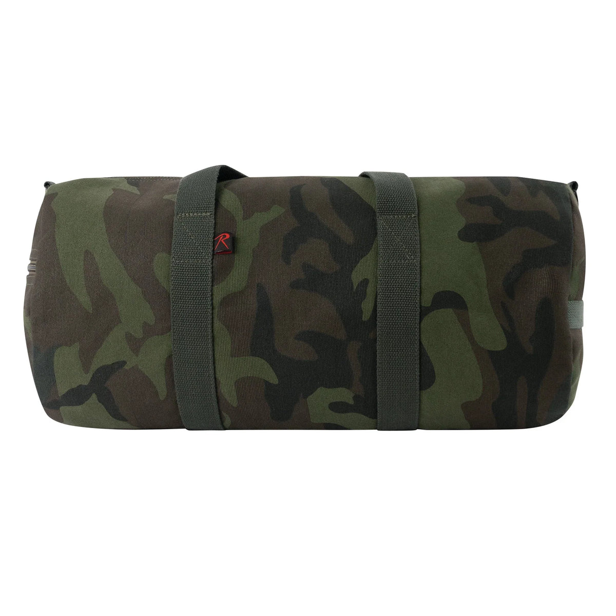 Midnight Camo Canvas Shoulder Duffle Bag