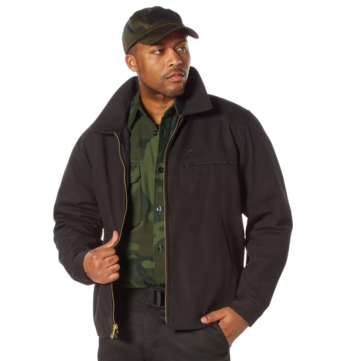 Midnight Camo Flannel Shirt