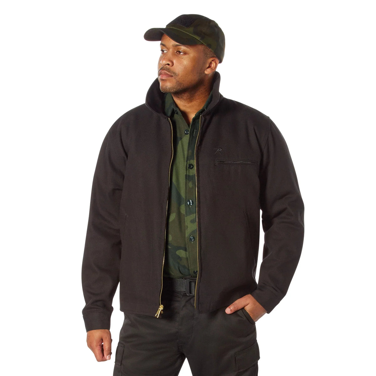 Midnight Camo Flannel Shirt