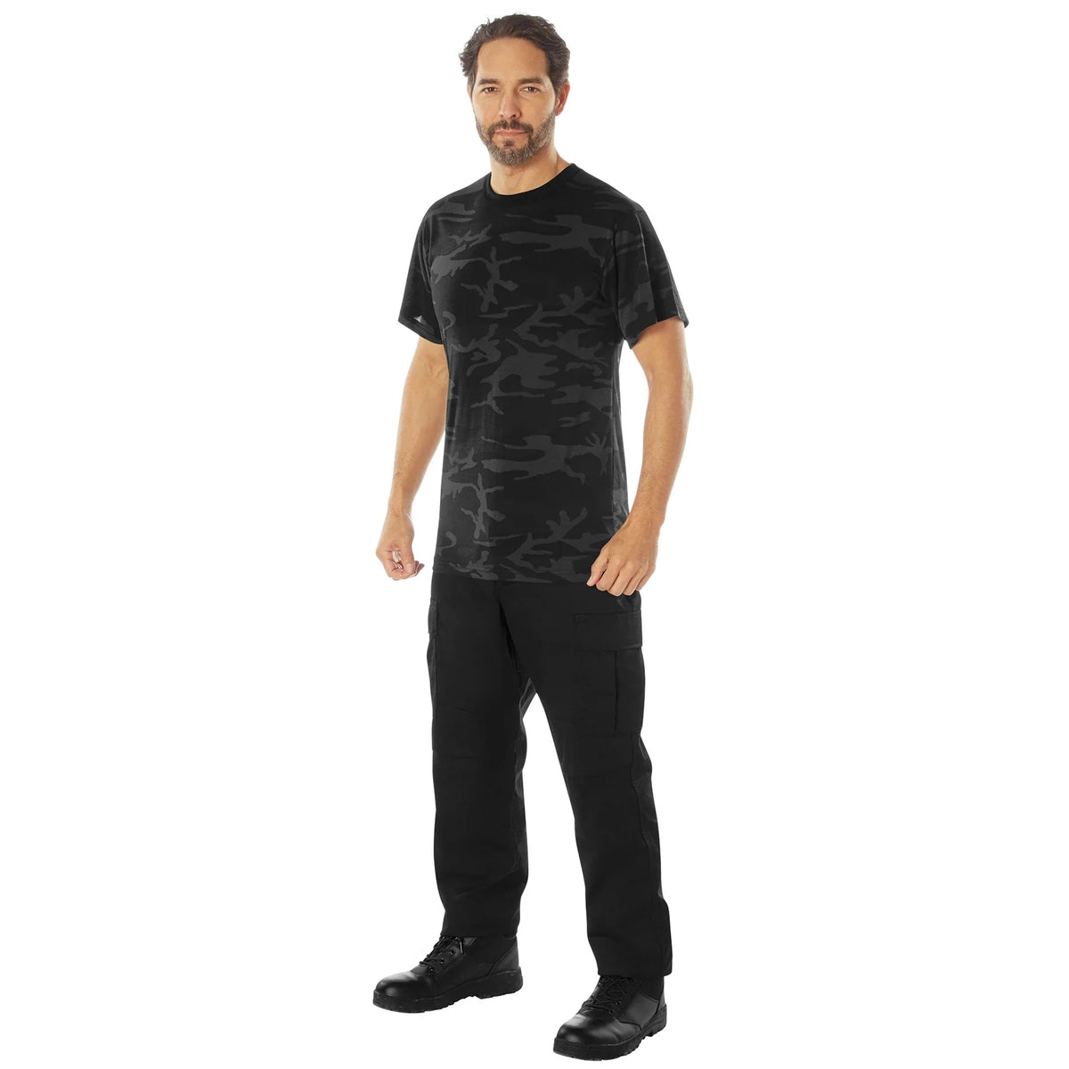 Midnight Camo Moisture Wicking T-shirt