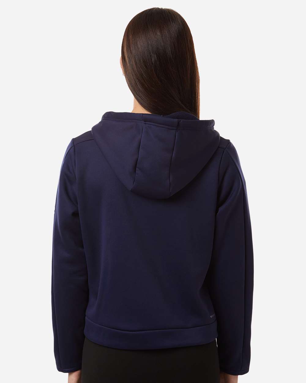 Midnight Navy/ White Women's Armour Fleece Pro Hooded Full-Zip - 6010941 plain