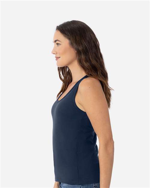 Midnight Navy Women&#39;s Cotton Tank - 3933