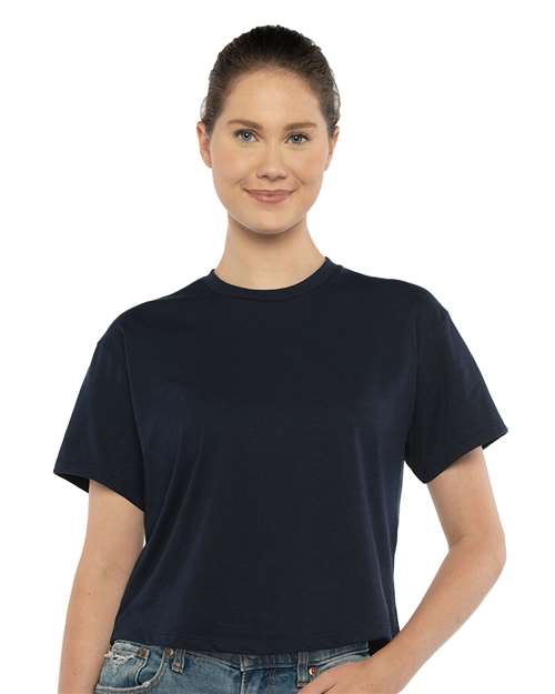 Midnight Navy Women&#39;s Ideal Crop Top - 1580