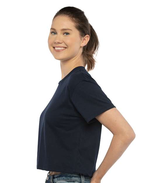 Midnight Navy Women&#39;s Ideal Crop Top - 1580