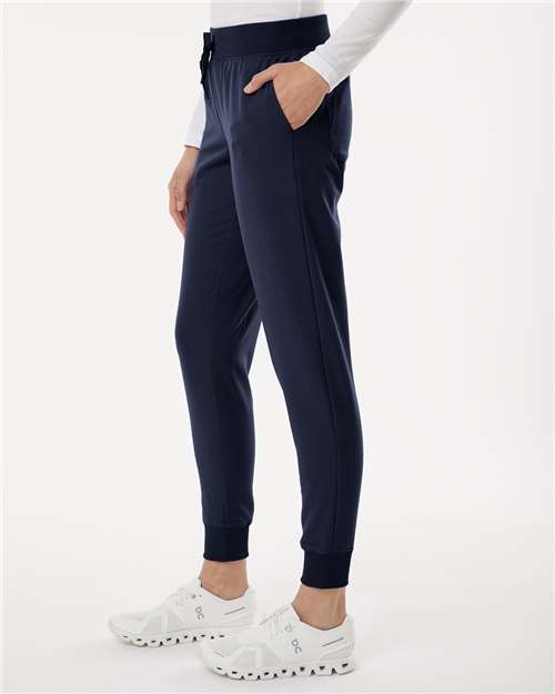 Midnight Navy Women&#39;s Silex Knit-Waist Scrub Joggers - Petite Sizes - W20003P