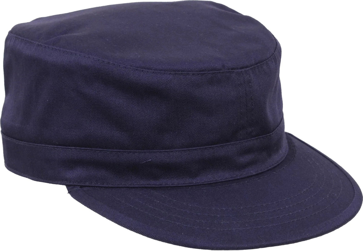 Military Adjustable Fatigue Cap - Navy Blue