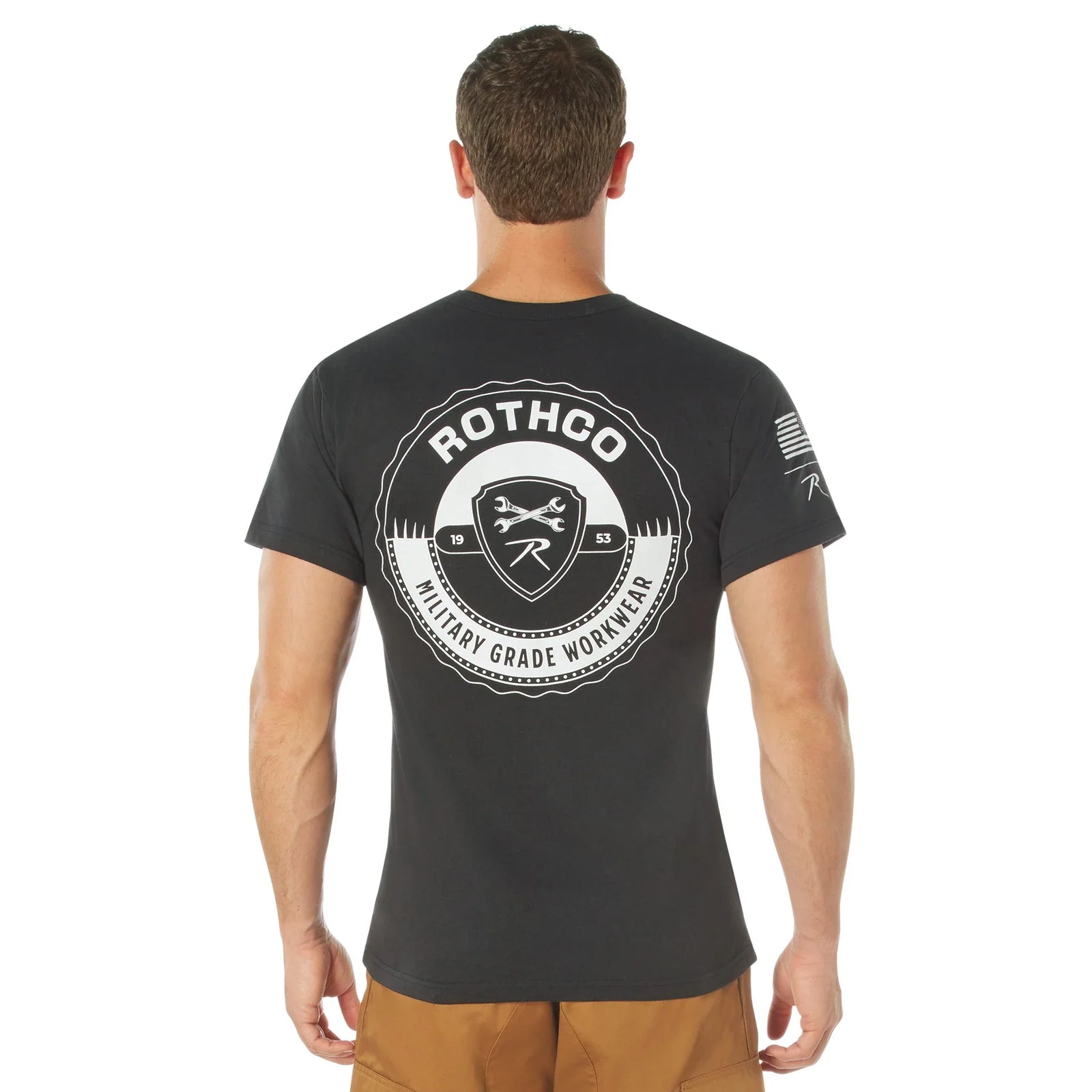 Military Grade Workwear Bottle Cap T-shirt - Black / s