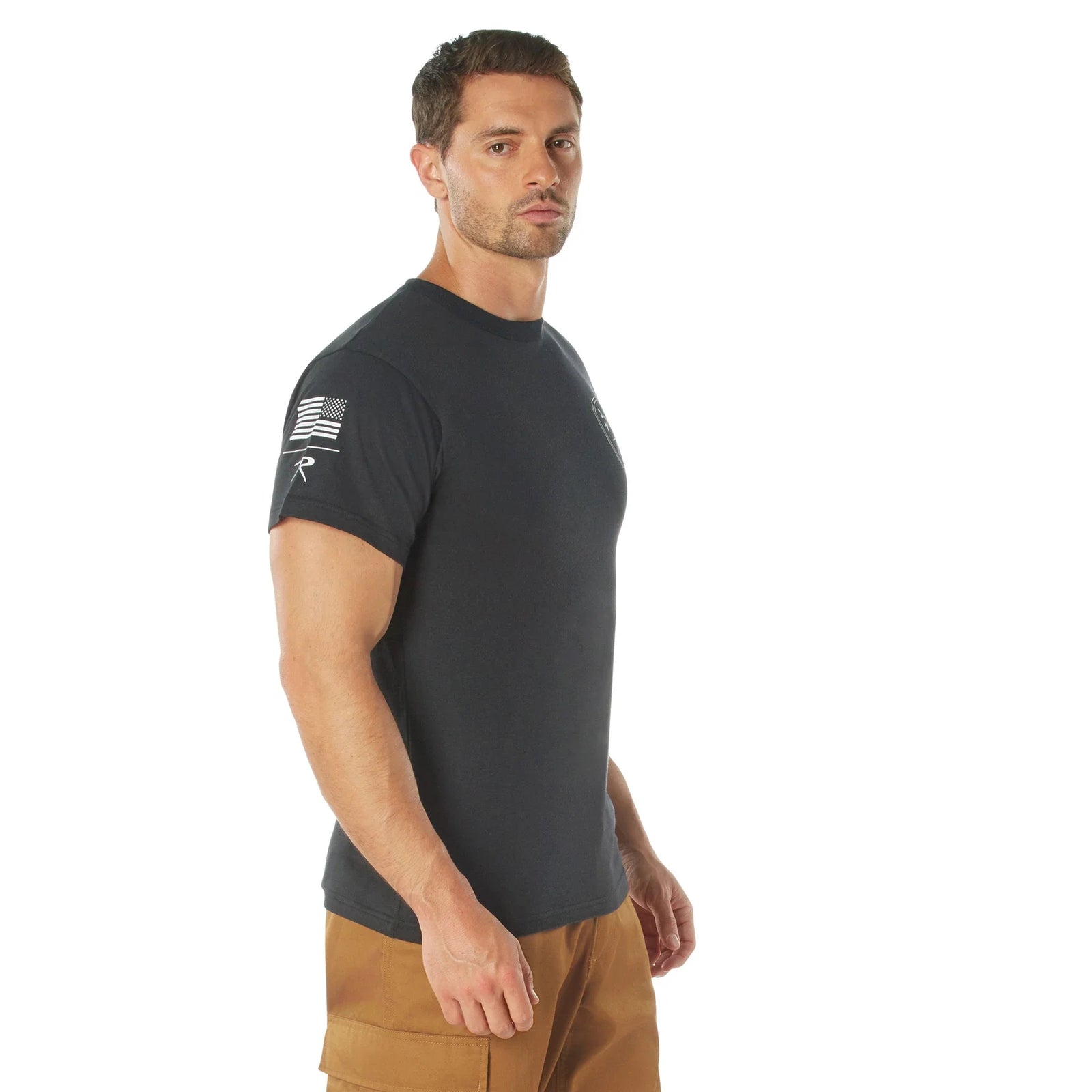 Military Grade Workwear Bottle Cap T-shirt - Black / s