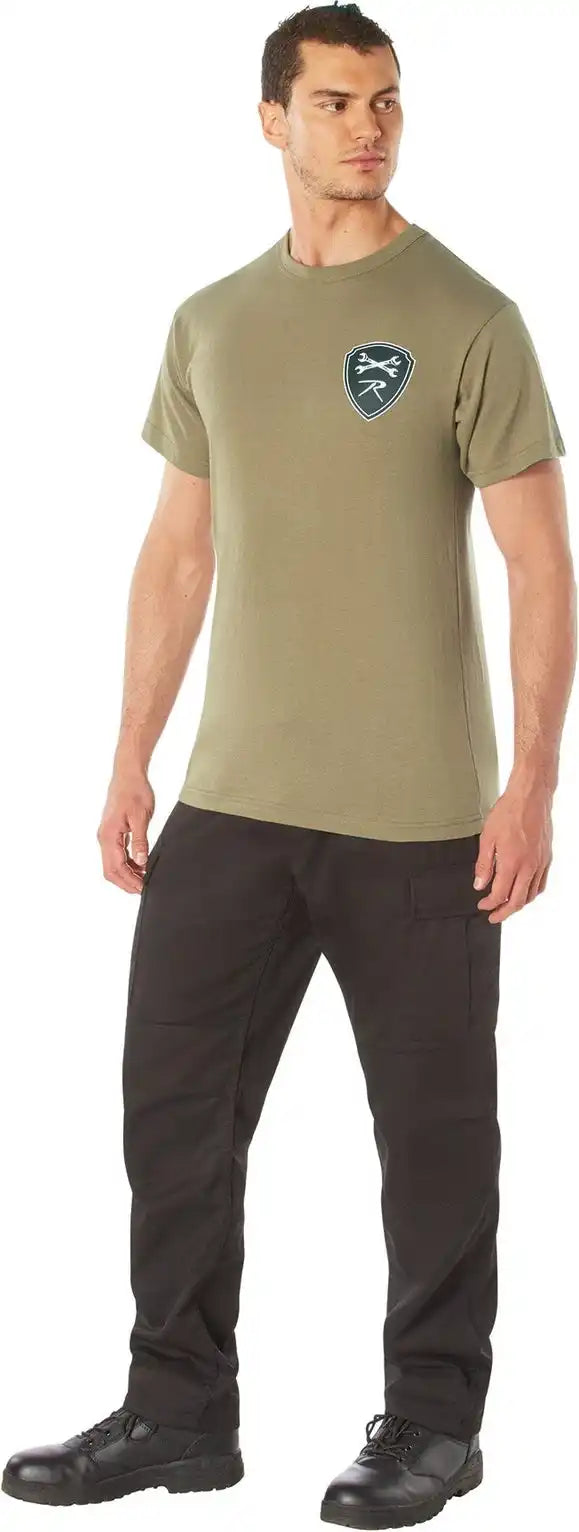 Military Grade Workwear Bottle Cap t Shirt