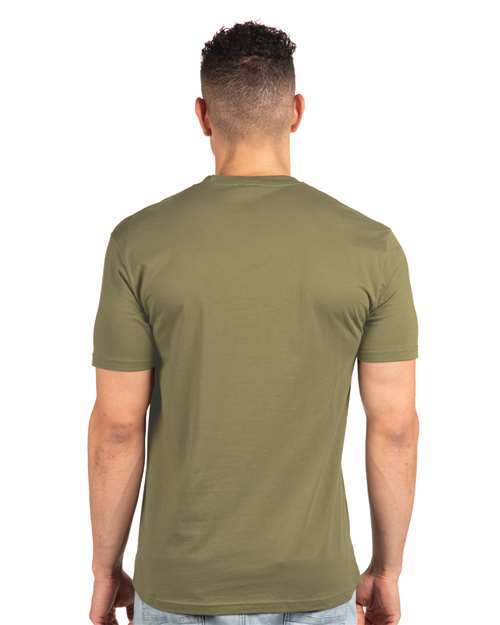 Military Green Cotton T-Shirt - 3600