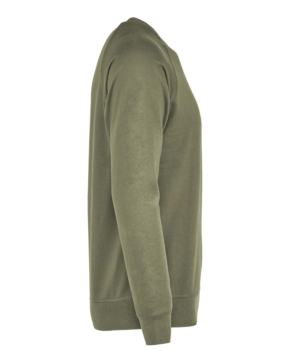 Military Green Laguna Raglan Crewneck Sweatshirt - 9000
