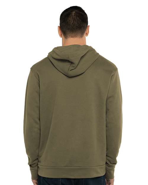 Military Green Laguna Sueded Hoodie - 9304