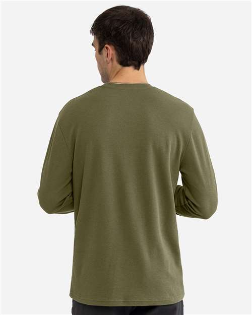 Military Green Unisex Ideal Thermal Long Sleeve T-Shirt - 8211