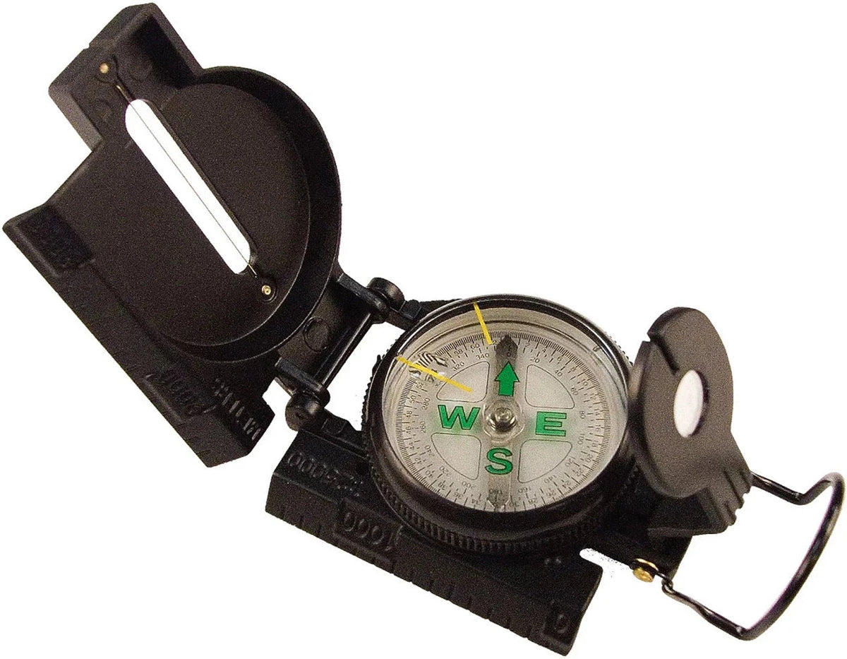 Military Marching Compass - Black