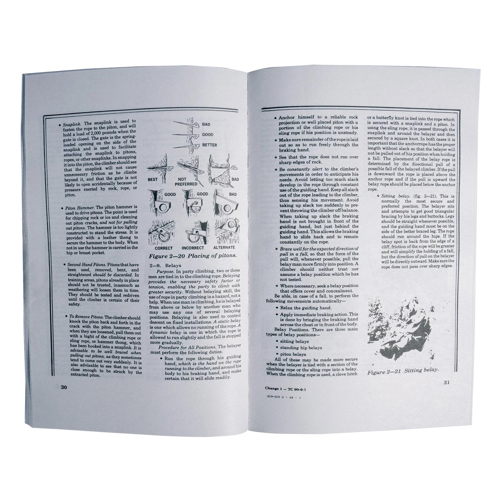 Military Mountaineering Tc 90-6-1 Manual