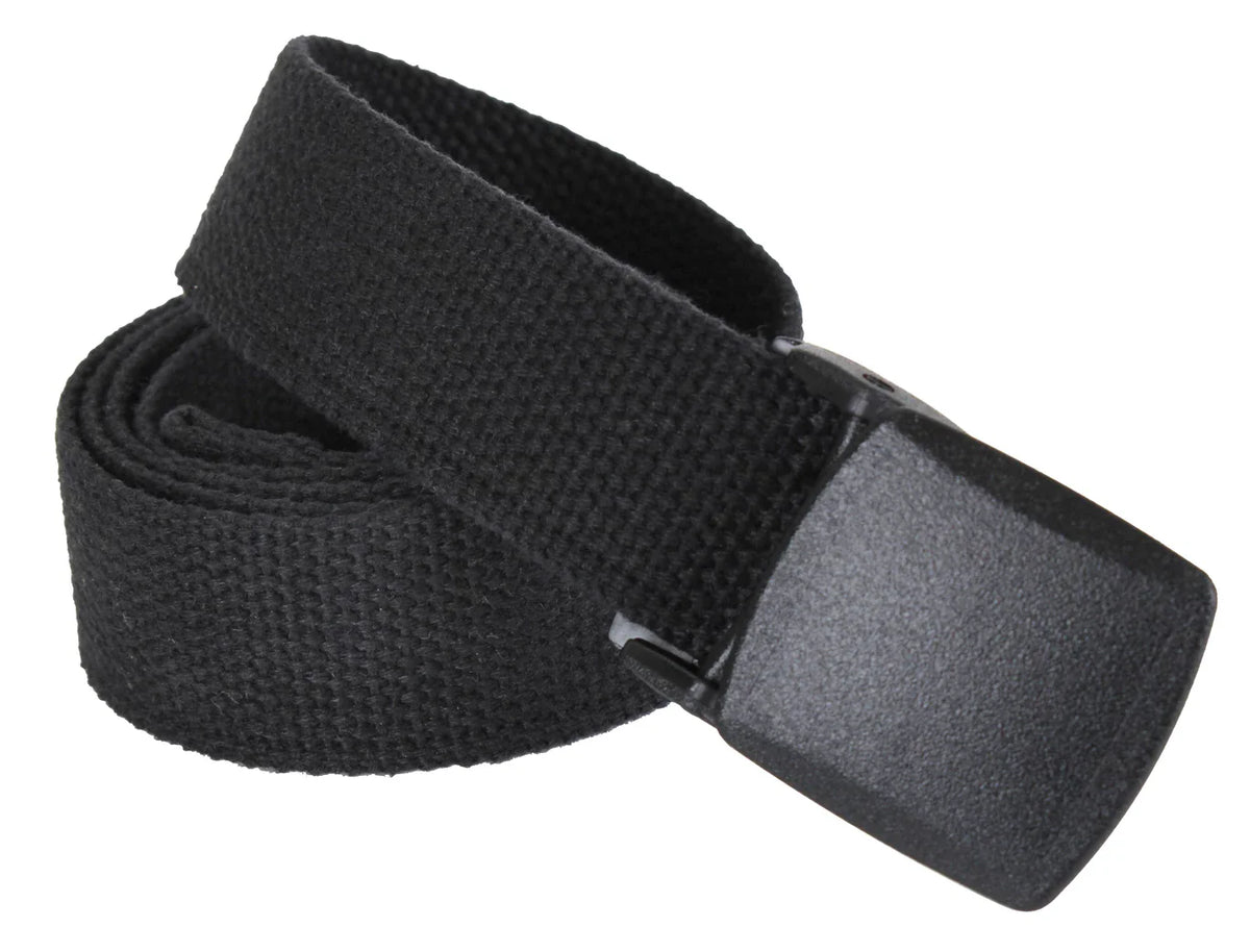 Military Plastic Buckle Web Belt - 54 Inch