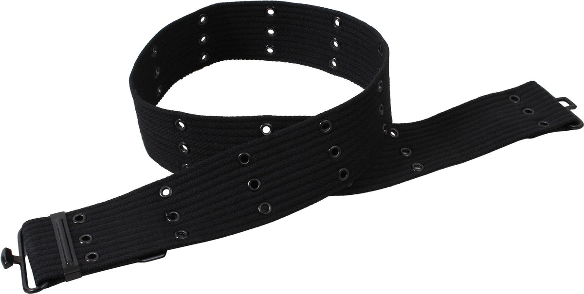 Military Style Pistol Belts - Black