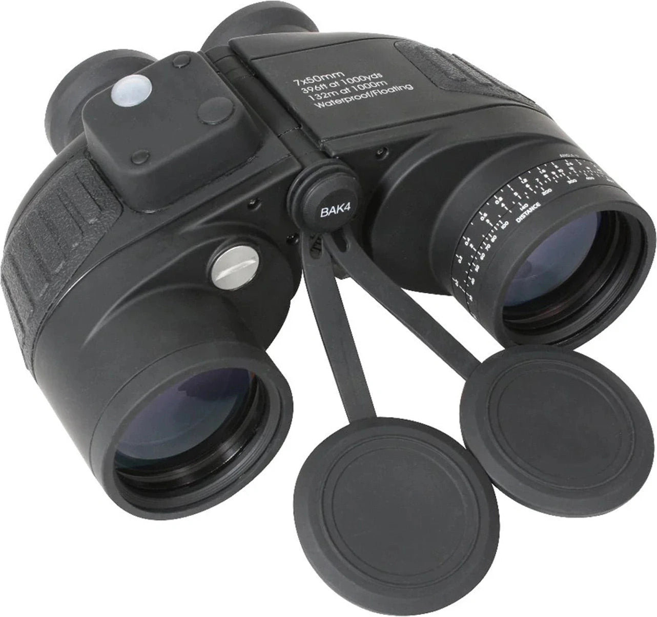 Military Type 7 x 50mm Binoculars - Olive Drab