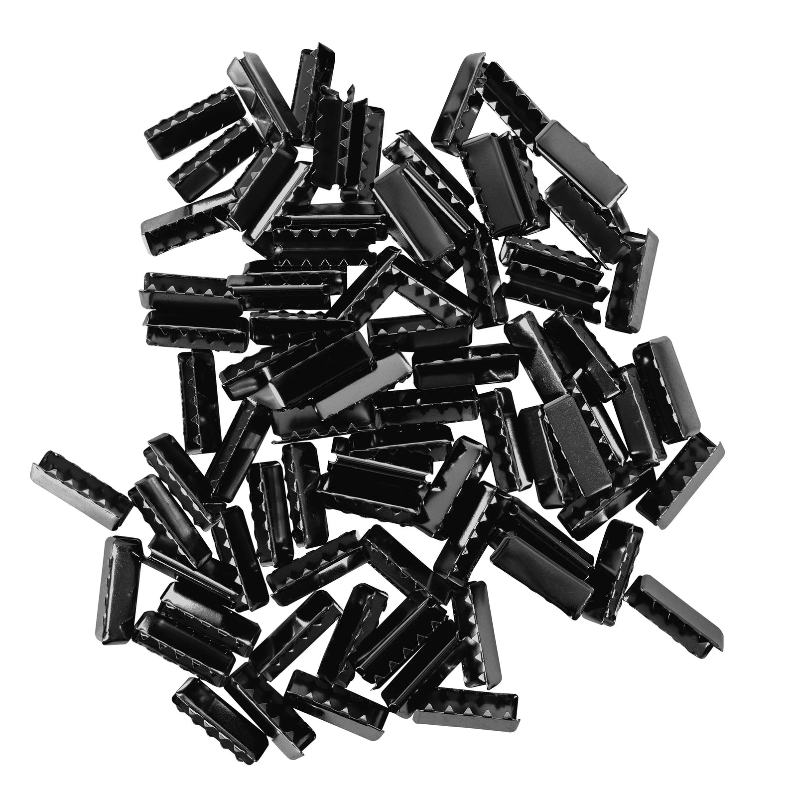 Military Web Belt Tips - Black