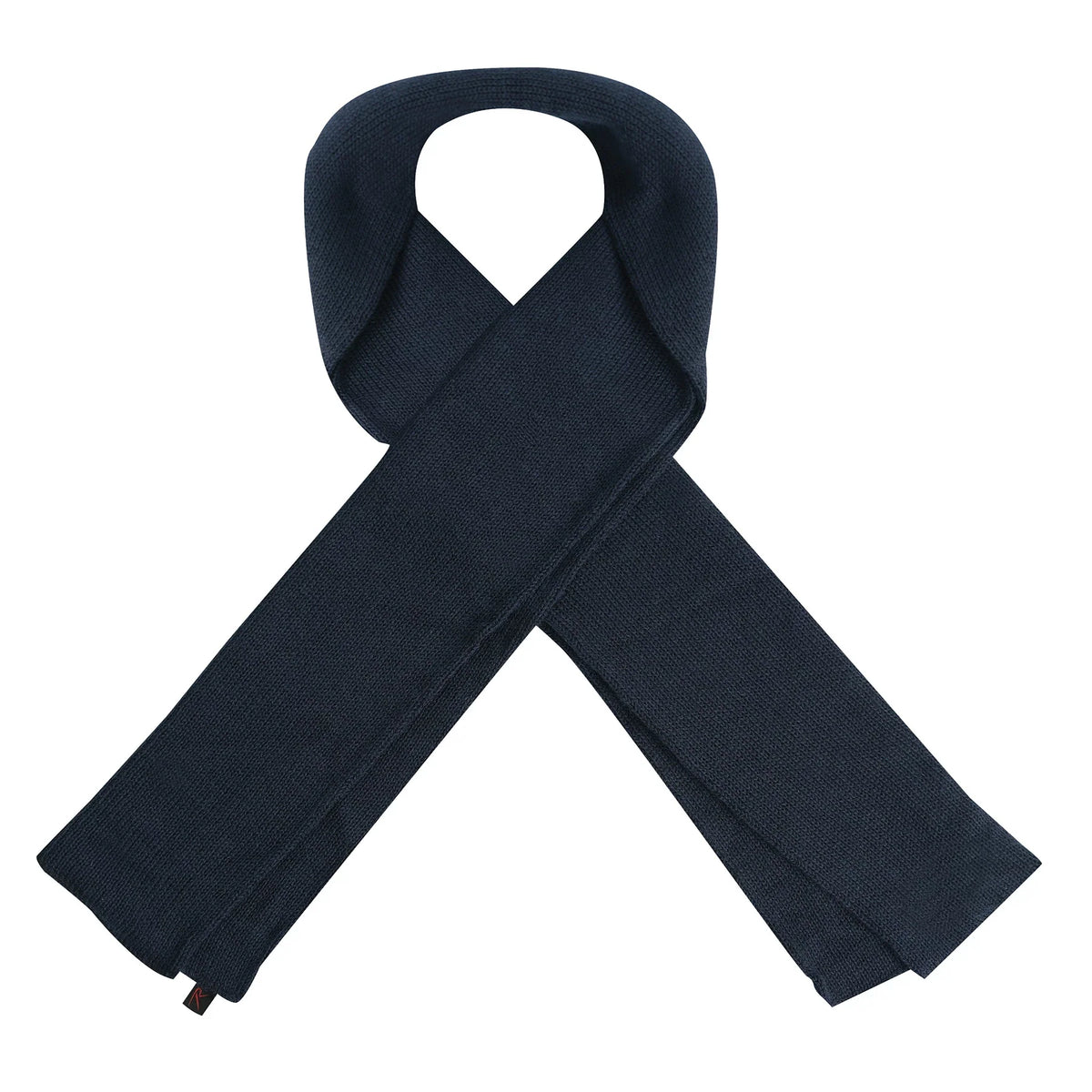 Military Wool Scarf - Navy Blue