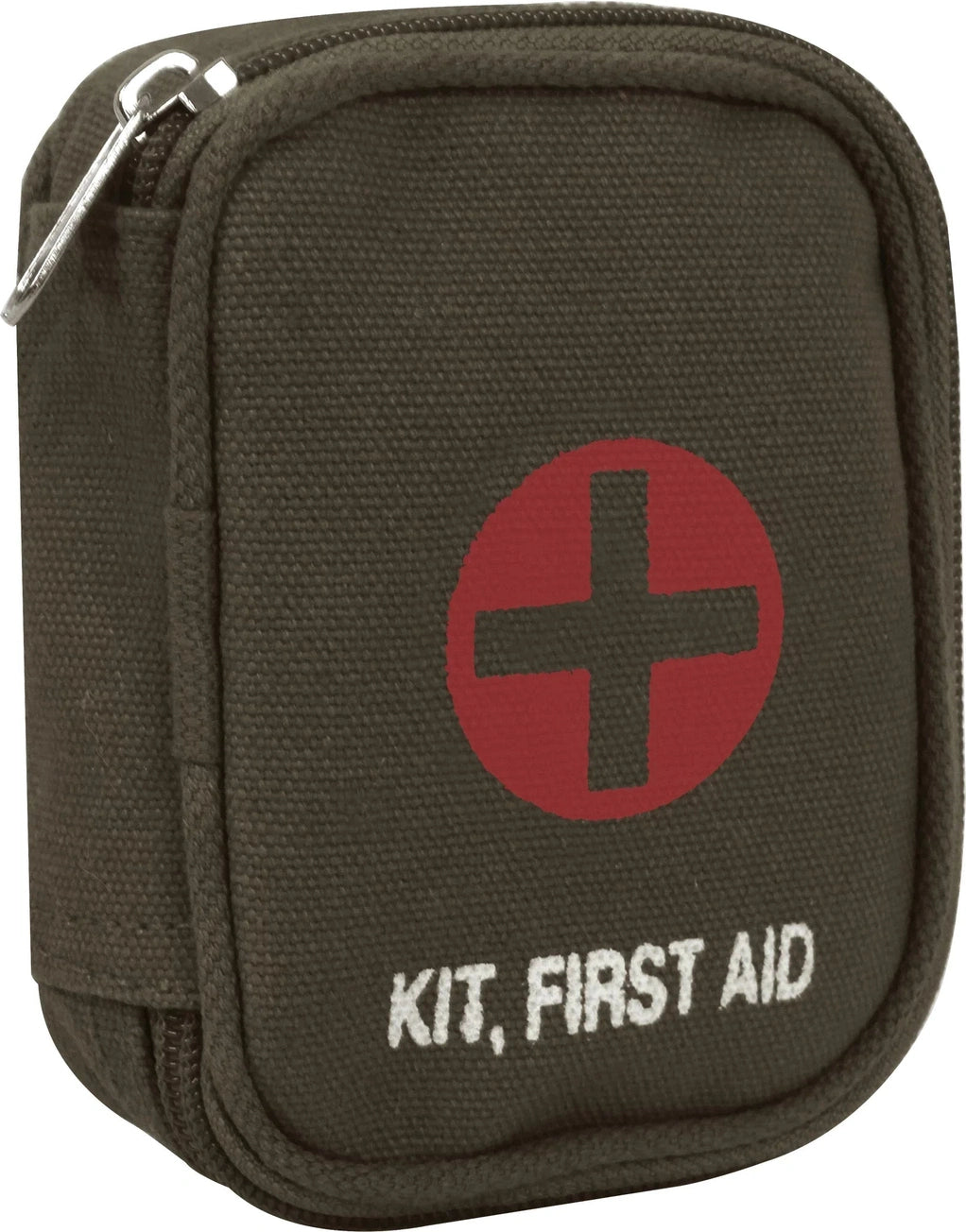Military Zipper First Aid Kit Pouch - Olive Drab