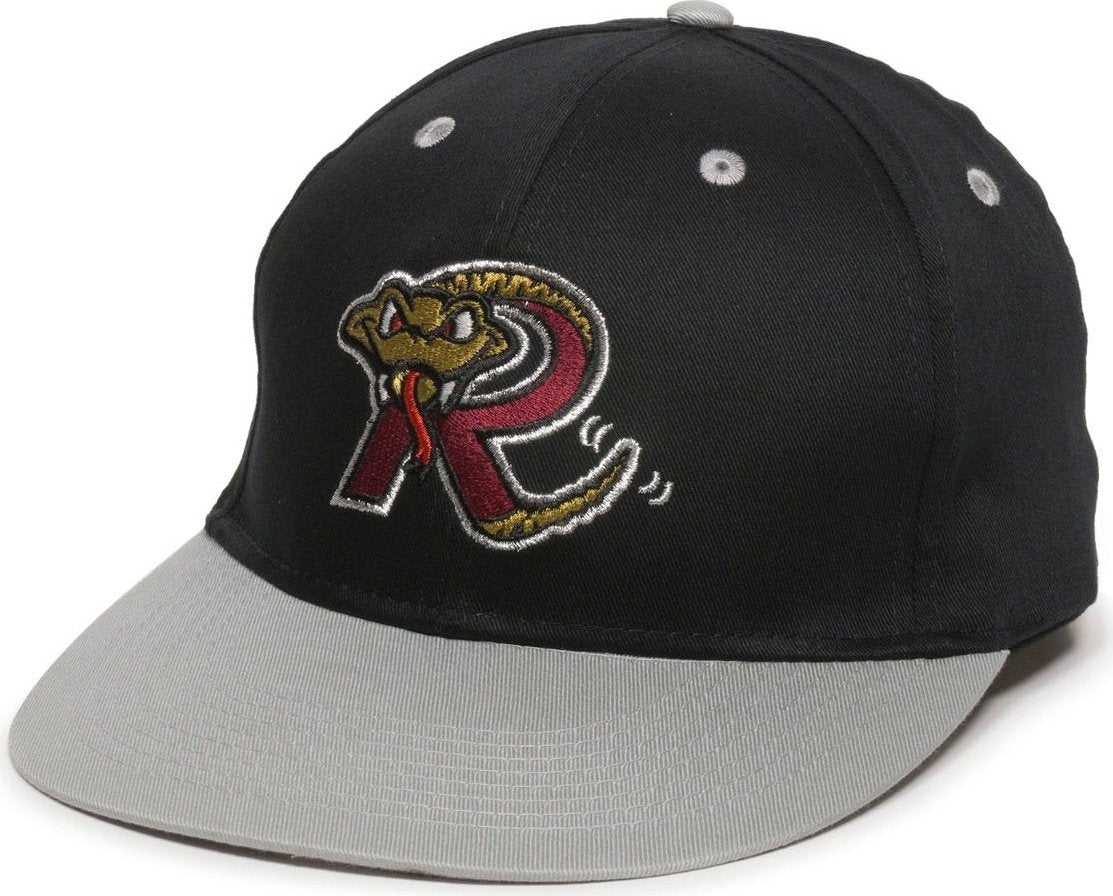 OC Sports MIN-253 Minor League Replica Caps - Wisconsin Timber Rattlers - HIT a Double - 1