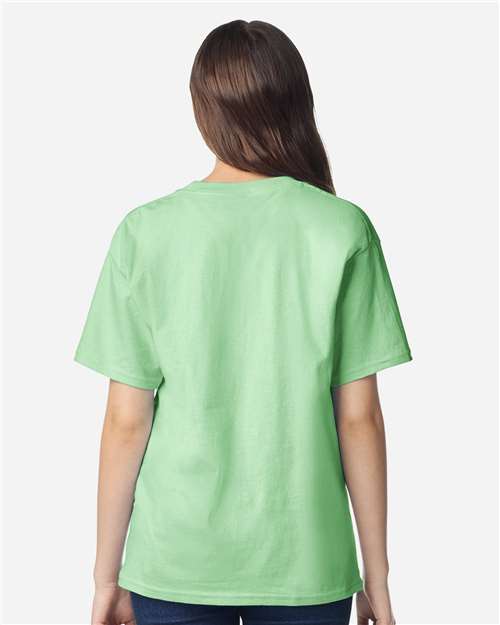Mint Green Light Cotton Youth T-Shirt - 3000B