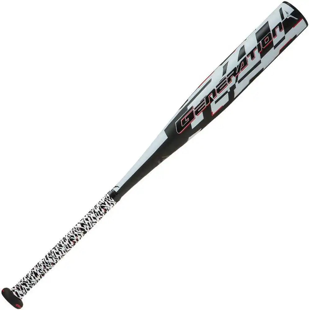 Mizuno 2017 Generation Bbcor (-3) Baseball Bat - Black White