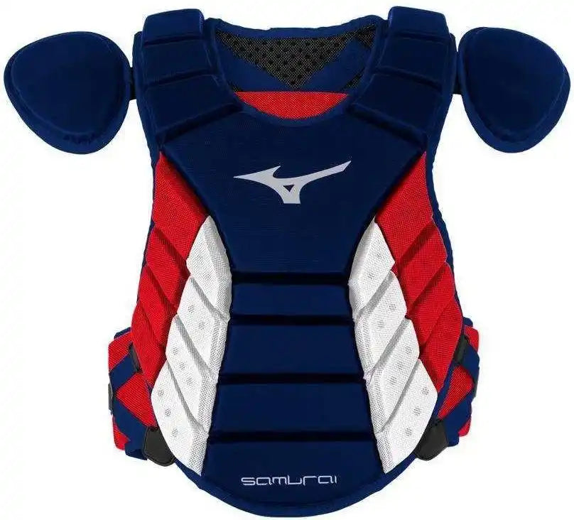 Mizuno 2019 Samurai 16’’ Chest Protector Adult - Black Purple