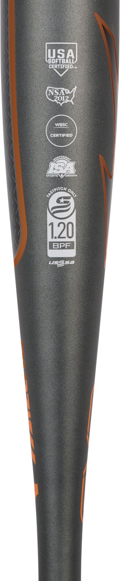 Mizuno 2026 340690 Crbn x (-10) Fastpitch Softball Bat - Black Blazing Orange