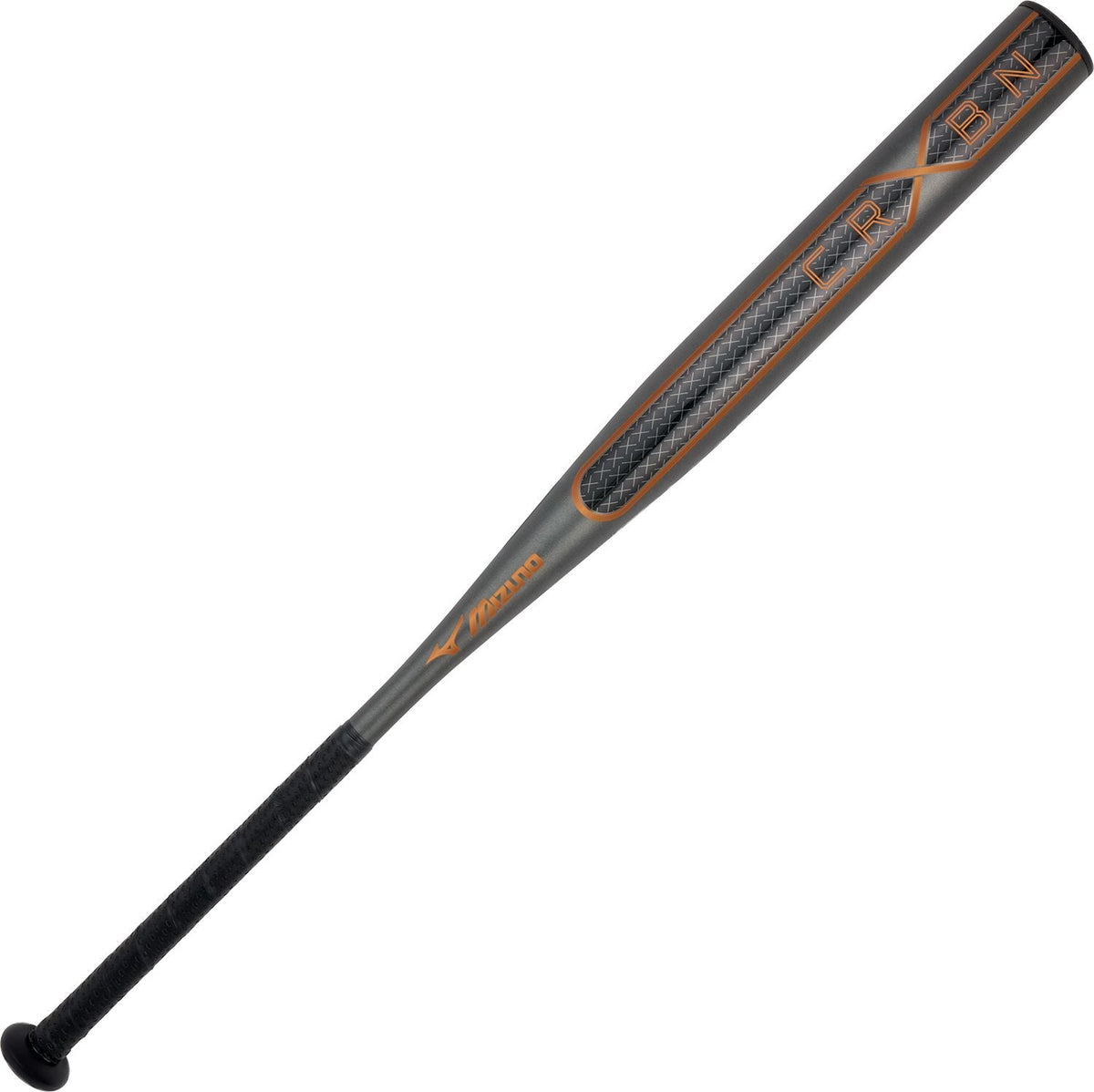Mizuno 2026 340690 Crbn x (-10) Fastpitch Softball Bat - Black Blazing Orange