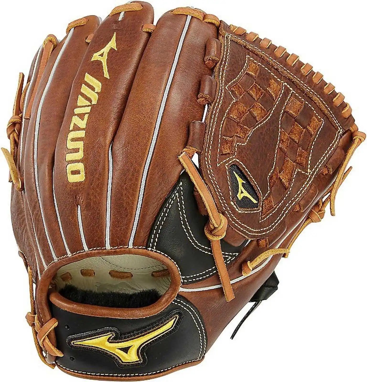 Mizuno 312521 Classic 11.50’’ Fastpitch Utility Glove Gcf1150f2 - Black Brown - Right Throw