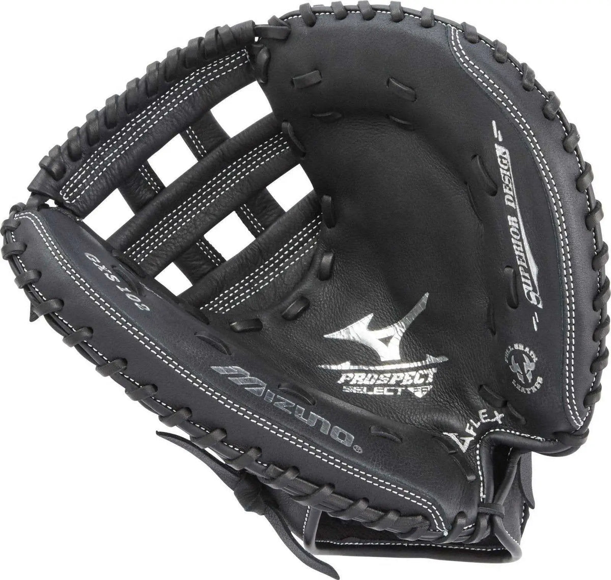 Mizuno 312591 Prospect 32.50’’ Youth Fp Catcher’s Mitt Gxs102 - Black
